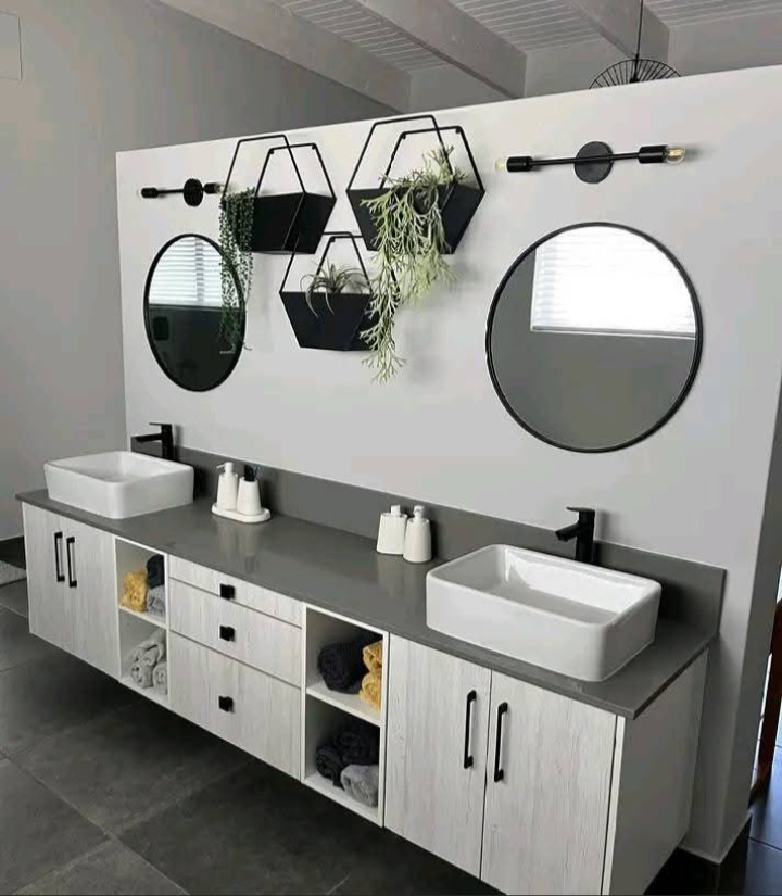 Bathroom Vanities installation by BMB Granite