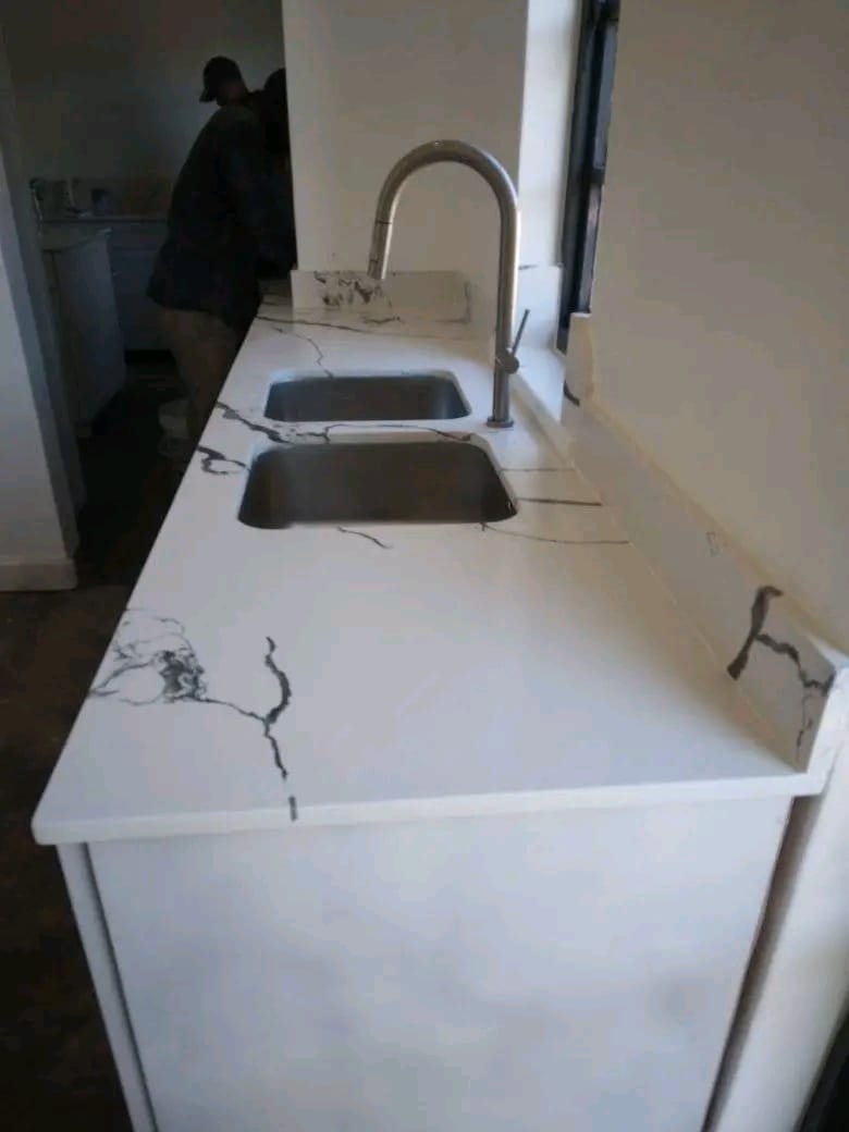 Kitchen Countertops installation by BMB Granite