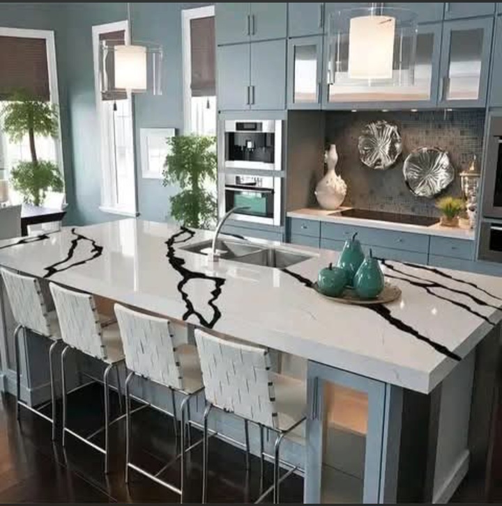 Kitchen Countertops installation by BMB Granite