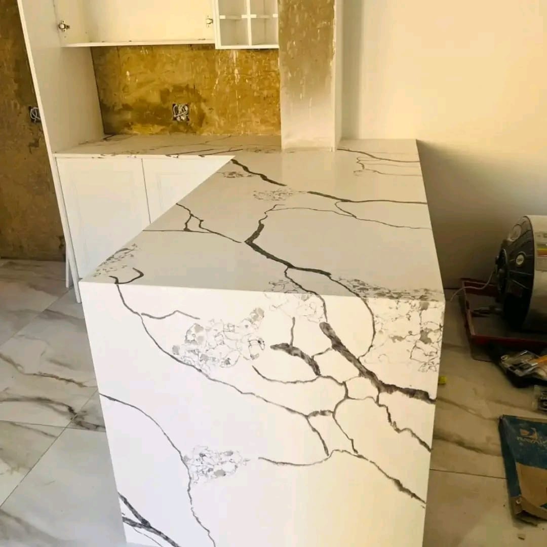 Kitchen Countertops installation by BMB Granite
