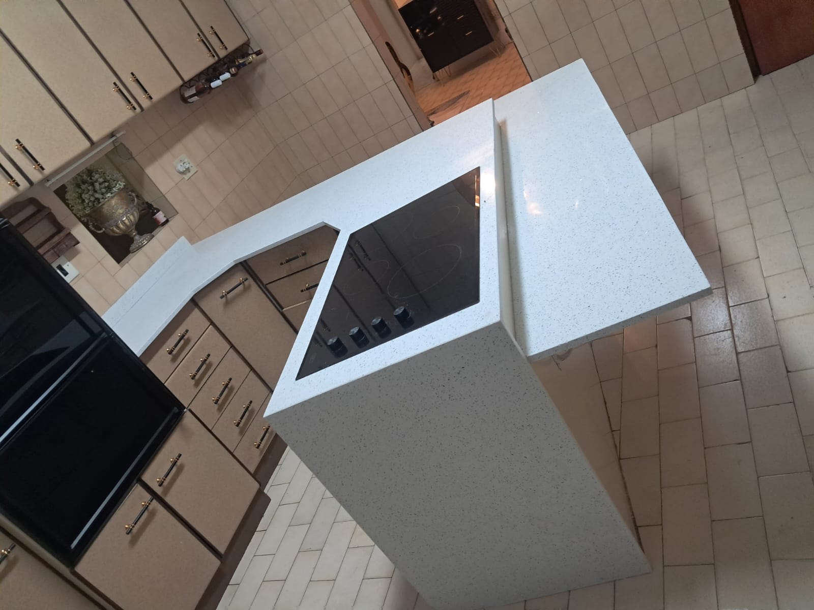 Kitchen Islands installation by BMB Granite