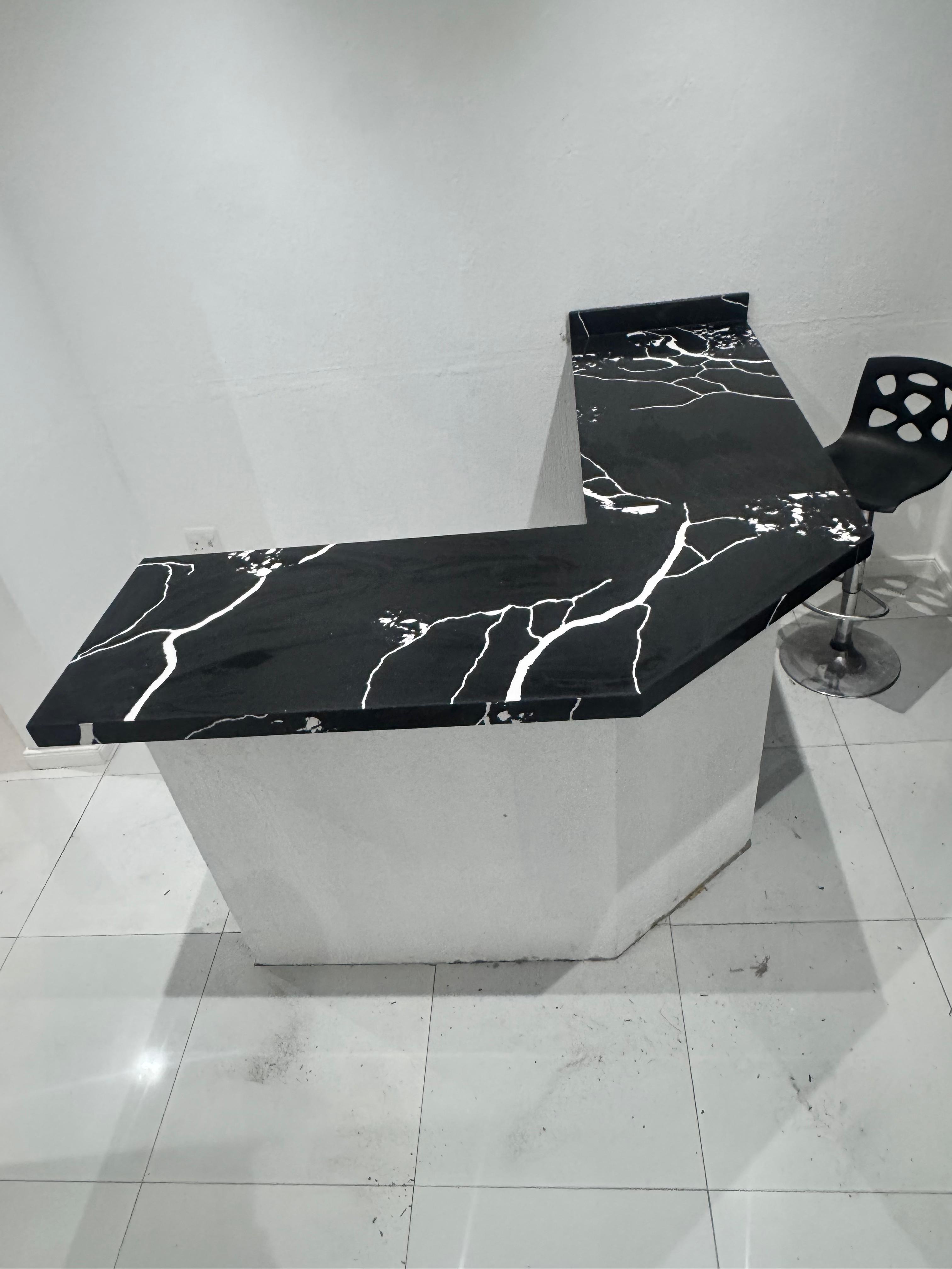 Bathroom Vanities installation by BMB Granite